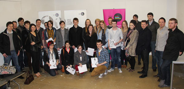 All attendees at the Prize Giving